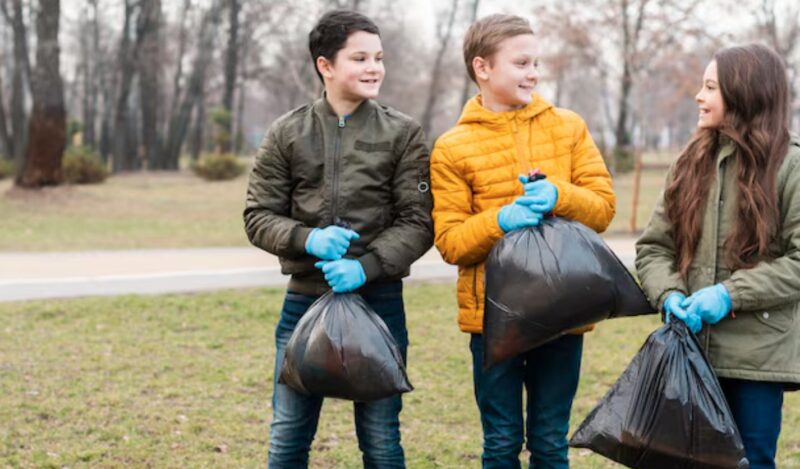 Dzieciaki z sąsiedztwa spędzały każdą niedzielę na sprzątaniu naszej okolicy – wtedy zauważyłem, co właściwie robiły
