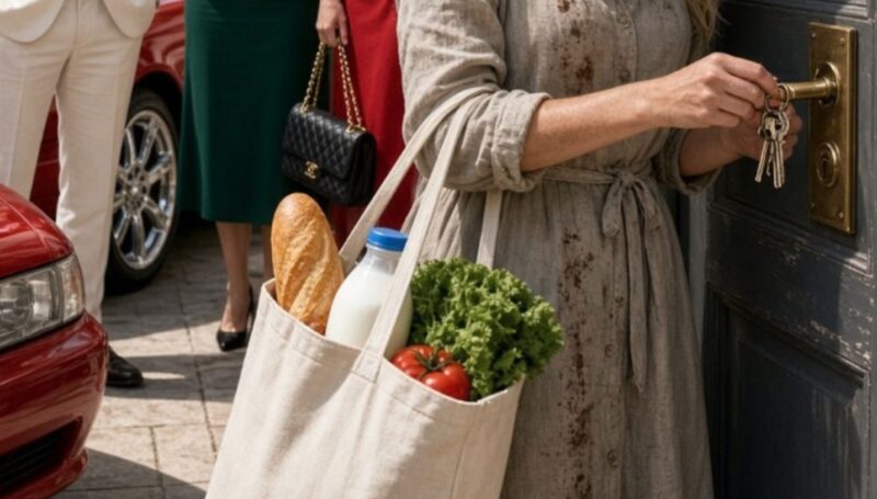 Milioner wrócił wcześniej do domu i przyłapał żonę, gdy zakradała się wejściem dla służby – a następnie odkrył szokujący sekret swojej matki.